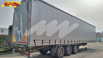 Schuifzeiloplegger met meeneemheftruckaansluiting en 2700 mm insteek - Direct beschikbaar
