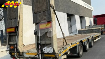 Dieplader met hefbed