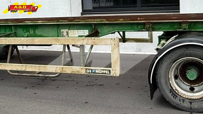 GS Meppel getrokken container-aanhanger