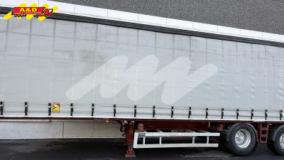 City-trailer met stuuras en frame - direct beschikbaar