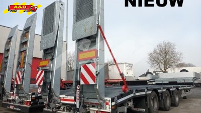 Dieplader - hefbed - dubbele rampen - direct leverbaar