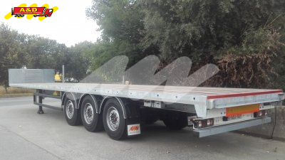 Flat bed trailer