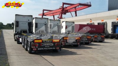 Container oplegger