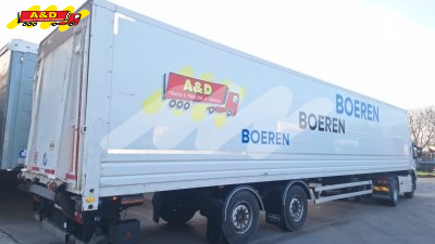 Box-oplegger met stuuras - Te koop / Te huur