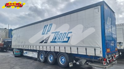 Schuifzeiloplegger met laadbrug - Te huur / te koop