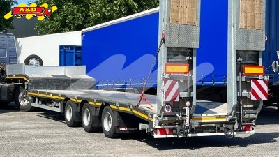 Max Trailer dieplader - uitschuifbaar - als nieuw - direct beschikbaar