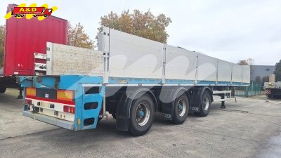 Tweedehands plateau/kraan-oplegger