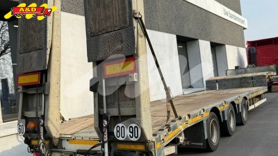 Dieplader met hefbed