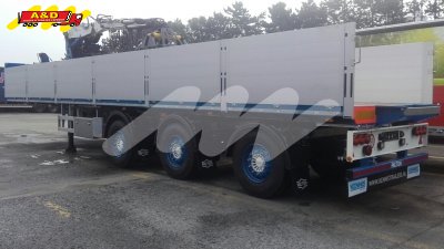 Crane trailer