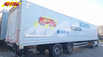 Box-oplegger met stuuras - Te koop / Te huur