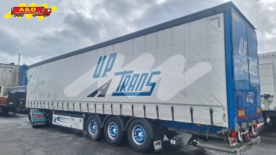 Schuifzeiloplegger met laadbrug - Te huur / te koop